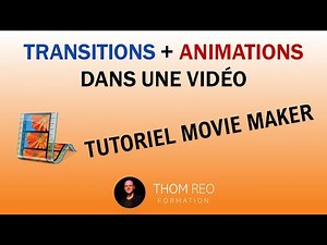 Adding Transitions and Animations to a Video - Movie Maker Tutorial