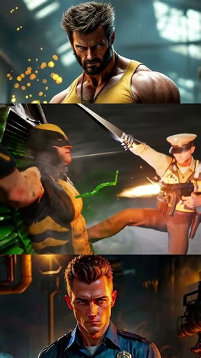 T-1000 vs Wolverine 🤖🦸 | Terminator x Marvel