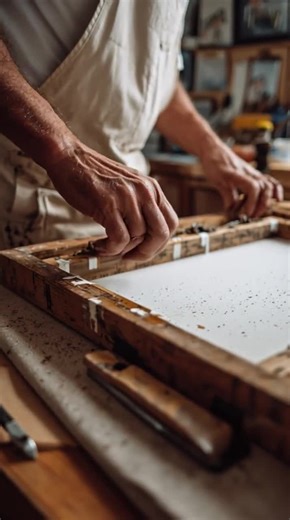 Autumn Bicycle with Flowers Canvas Wall Art – Romantic Fall Forest Scene with Daisy Basket and Falling Leaves Nature Print