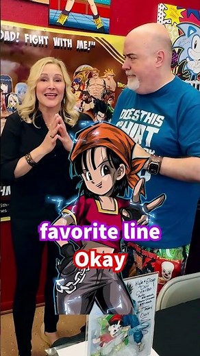 Voice of Gohan from #dragonballz does #dbgt Pan voice w/me! It's Gohan's #voiceactor Kyle Hebert! 🐉