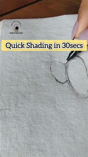 Easy Art Tutorial for Shading & Sketching 💁🏻#shorts #beginnerarttips #arthack #artinstruction #art