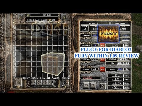 Plugy Diablo2 Fury Within 1.09 review - Mình đã cài plugy thành công rồi nhé