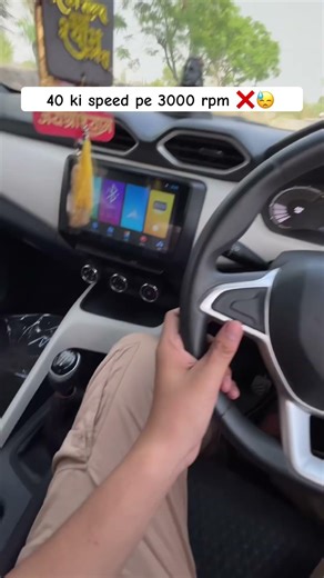 Nissan magnite rpm problem cross 3000 plus rpm at only 40 kmp/h #viralvideo #automobile #trending