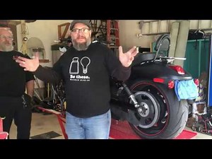 VRod Oil Change and Discussion