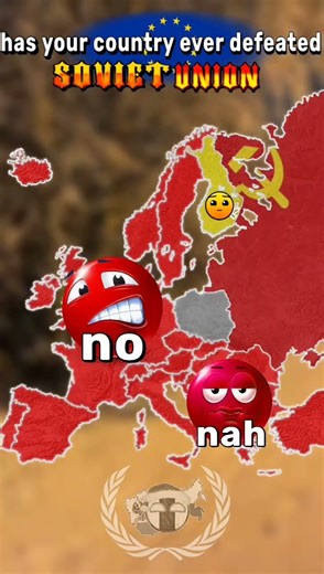 has your country ever defeated soviet union #europe #map #mapping #history #geography #ussr #polska