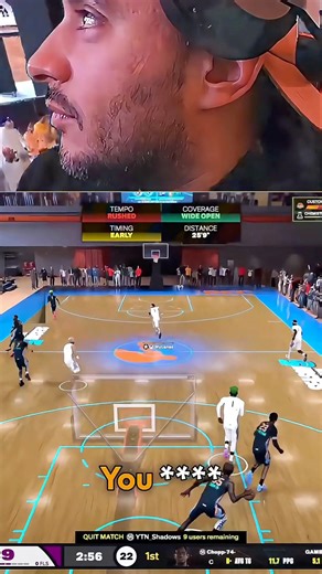 Miss one open shot and suddenly I’m trash 😭😂 #nba2k26