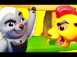 Toy Review Disney LION GUARD Kion VS Bunga Pride Land Brawlers