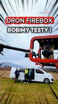 🚁 Testy drona „FIRE BOX”