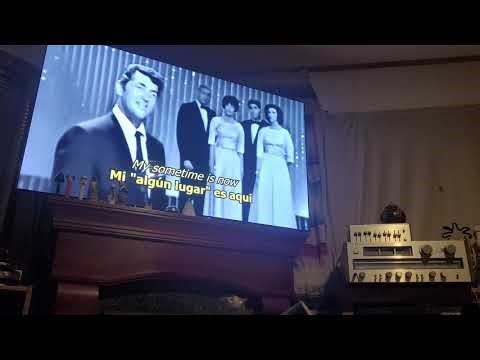 Everybody loves somebody sometimes....by Dean Martin. Jim, doing English and Spanish