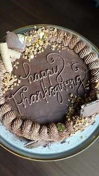 Thankless on Thanksgiving | #cakedecorating