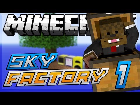 Minecraft Modded Sky Factory "TREE TWERKING" Lets Play #1 | JeromeASF