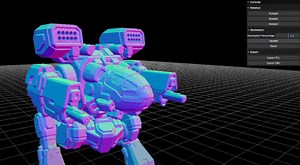 3D Low Poly Generator ブラウザ上でポリゴン数をどんどん減らしてローポリモデルを作成出来る無料サイト｜3DCG最新情報サイト MODELING HAPPY