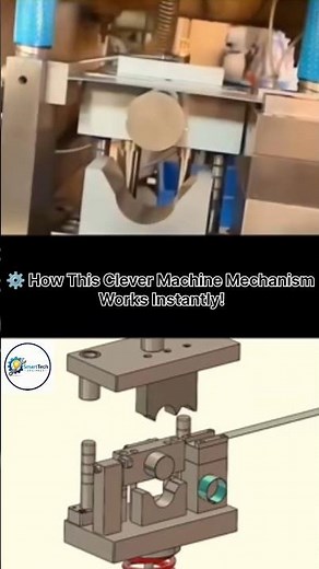 How This Clever Machine Mechanism Works Instantly! ⚙️ Smart Engineering Explained