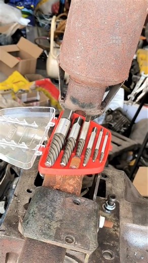 DIY Hack: Removing a Stubborn, Rusted Bolt Using an 'Easy-Out' Tool"