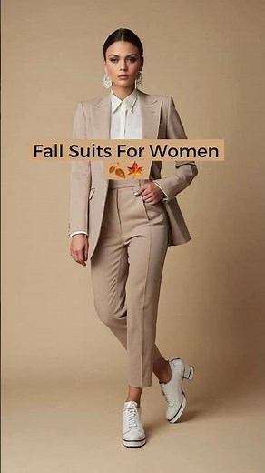 Fall Suits For Women #FallPantSuits