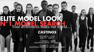 ⚠️️ ⚠️️ ⚠️️ Jetzt gehts wieder los: Elite Model Look Switzerland 2017 :) :) :) Am 4. März in Zürich, Switzerland, am 11. März in St. Gallen sowie am 25. März in Basel, Switzerland, jeweils um 13:00, kannst du deine Chance packen (y) (y) (y) Alle weiteren Infos ► ► ► www.elitemodellook.ch | Elite Model Look