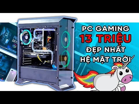13 triệu cho PC GAMING có quạt RGB & tản nhiệt NƯỚC Custom! | HANOICOMPUTER