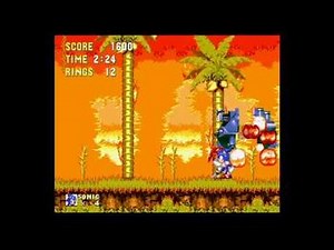 Sonic the Hedgehog 3 Boss 1 - Fire Breath