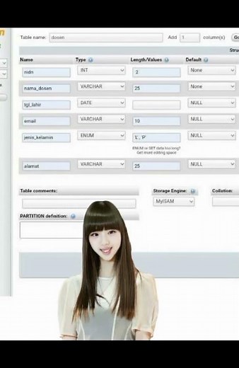 cara membuat database di phpmyadmin