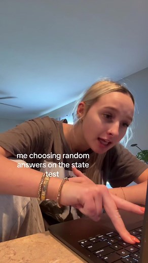 Laughing at Random State Test Answers