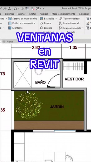 Cómo poner ventanas en Revit: Tutorial completo