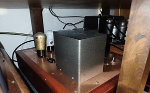 we28推ren904胆唱放 开声 磨合期 乡村音乐 醇厚男声 Jim Reeves 黑胶 八寸励磁障板 EL12旁热胆推挽，两分体合并机