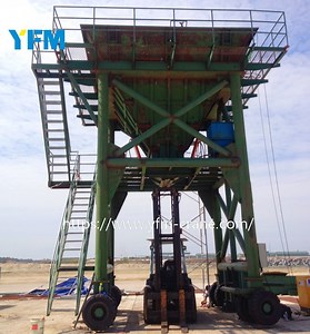 [Hot Item] Mobile Hopper, for Loading and Unloading of Bulk Goods, for Conveying Construction Materials Such as Concrete, Gravel, etc.