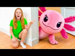 Nastya and Her Friends Play and Solve a Puzzle Together