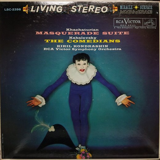 Kiril Kondrashin, RCA Victor Symphony Orchestra - Khachaturian: Masquerade Suite / Kabalevsky: The Comedians