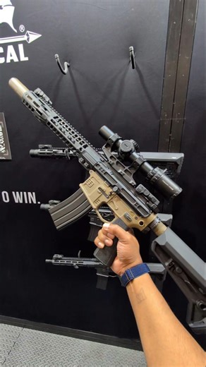 Lancer Tactical x SLR GBB Rifles look clean #airsoft