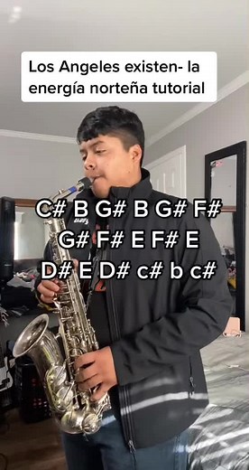 How to Play a Saxophone Tutorial on Notes by Los Angeles Energia Norteña