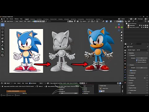 How to Create Anything in 3D Using "Tripo 3D AI" in 2 MINUTES by Blender | Complete Tutorial