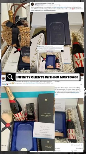 🔍 Searching: “Infinity clients with no mortgage”