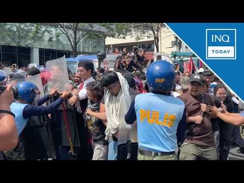PNP on Edsa 40 arrest: ‘Rights end when violence begins’ | INQToday