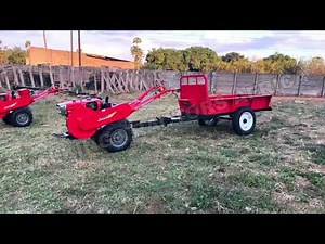 Massive MT-20 20HP Walking Tractor with Trailer Readily Available | Walking Tractors Africa