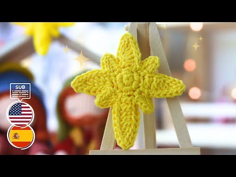 Crochet STAR OF BETHLEHEM: EASY & FAST Pattern for Beginners ⭐️ @gretawingsdiy