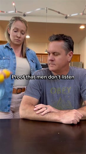 She said one simple thinghe heard NONE of it