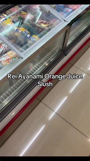 Rei Ayanami Orange Juice Slush - Neon Genesis Evangelion Fan Clip