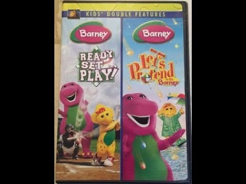 20th Century Fox Kids Double Feature: Barney: Ready Set Play/Let's Pretend With Barney 2007 DVD