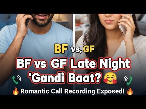 Call Recording GF vs Bf Cute & Naughty Fight on Call! 😂 Romantic Call Recording​ Girlfriend.😱 Desi