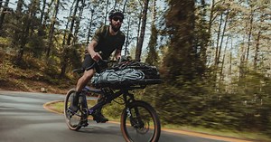 Hase Bikes takes telescoping cargo bike on dirt or road with Gravit Dust