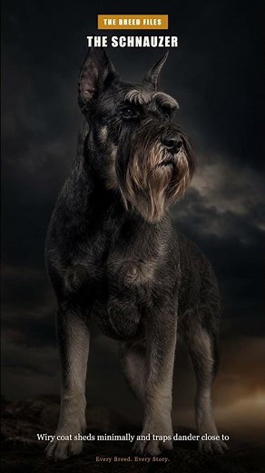 The Schnauzer — Three Sizes, One Hypoallergenic Legacy