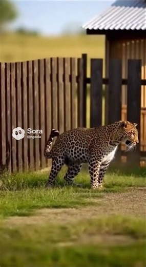 You Won’t Believe What This Cat Did to a Leopard 🐈🐆 #familyfriendly #animation #car #animatedseries