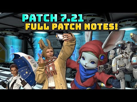 FFXIV: Patch 7.21 Full Patch Notes - Cosmic Exploration!