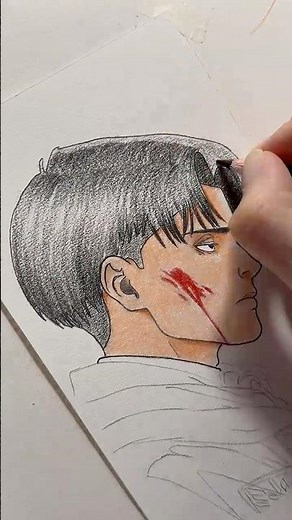Drawing Levi – Part 2 | Attack on Titan Fanart