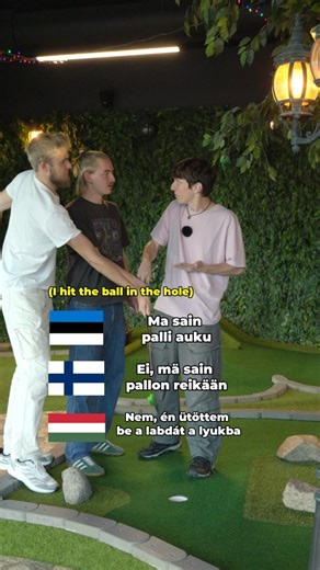 557K views · 3.5K reactions | 3 Uralic languages meet Park Minigolf Come visit us at @nauticakeskus Tallinn Were open every day from 10:00-22:00 #minigolf #finland #estonia #hungary | Park Minigolf | Facebook