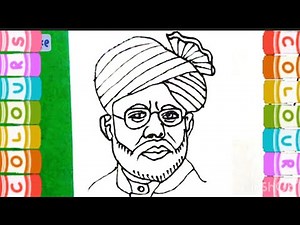 Modi ji draw/How to draw Narendra Modi| Drawing easy Narendra Modi Drawing Modi Drawing #Drawing