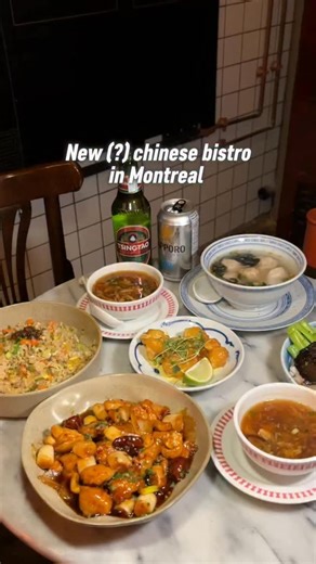 Not new exactly but petit poisson recently did a full revamp of their menu! . 📍Petit Poisson, 1813 Saint-Catherine St W, Montreal . They’re going for a late night drinks and eats vibes, and the dishes are pretty diverse! We tried the: hot and sour soup chicken wonton soup kung pao chicken stir fried clams marinated miso cod mayonnaise shrimp balls beef fried rice . . . Thank you @petitpoissonbistro for the invite! 🏷️ petit poisson, montreal new chinese restaurant, mtl asian restaurant, chinese