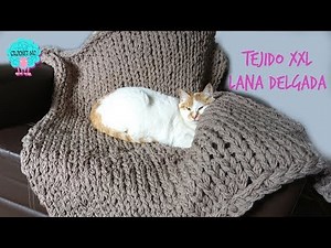 XXL blanket with thin wool