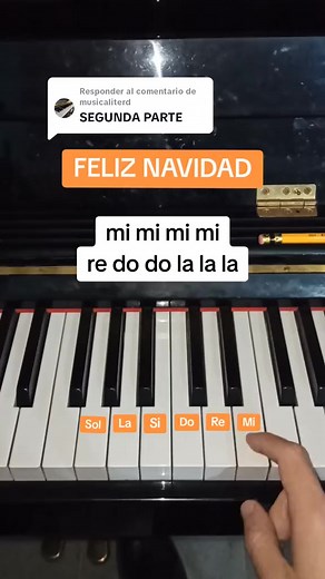 901K views · 14K reactions | Feliz Navidad | Parte 2✨ #easy #piano #pianotutorial #pianolesson #pianomusicalite #Christmas | Piano Musicalité | Facebook